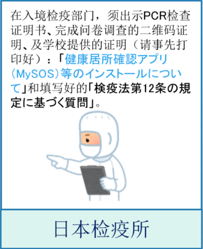 《日本新规入境手册》插画图，通俗易懂